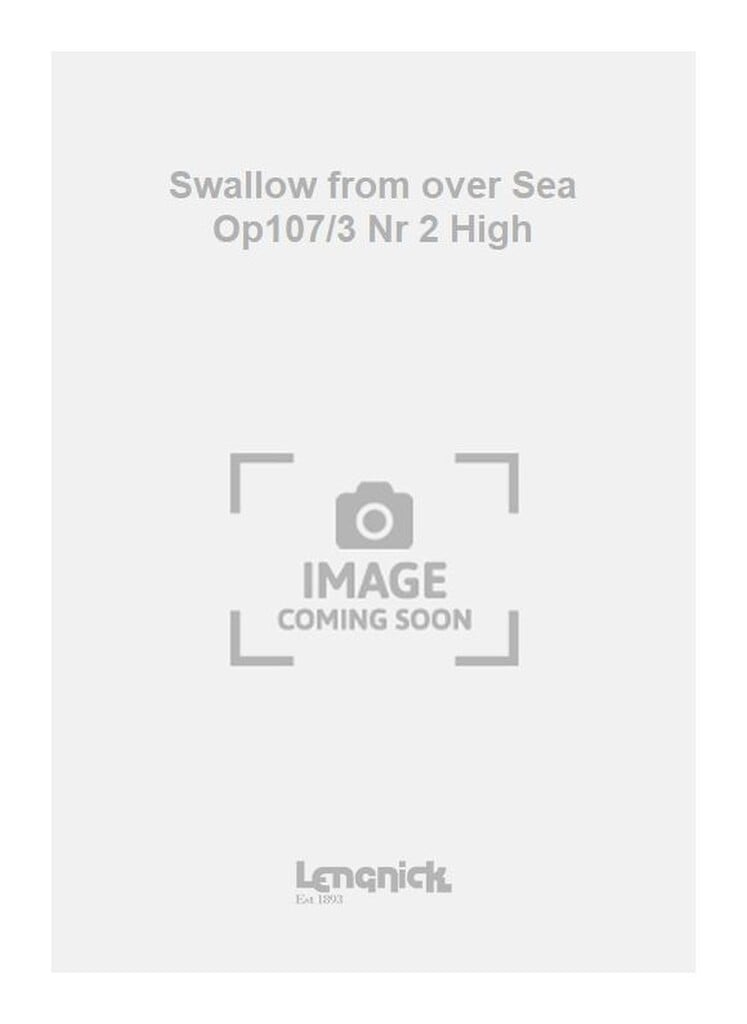 Swallow from over Sea Op107/3 Nr 2 High
